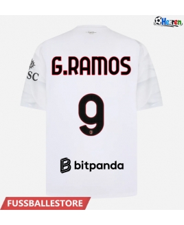 Günstige AC Milan Goncalo Ramos #9 Auswärtstrikot 2026-27 Kurzarm